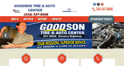 Desktop Screenshot of goodsontire.com